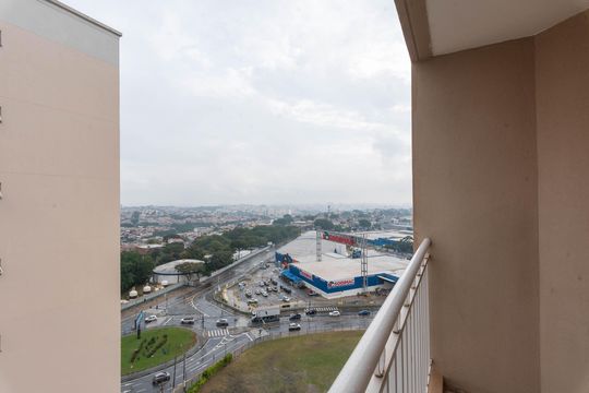 Sacada da Sala de apartamento para alugar com 2 quartos, 52m² em Vila Progresso, Campinas