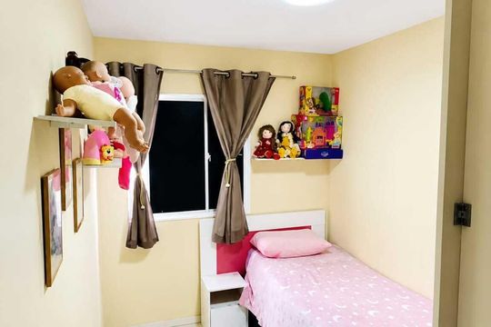 Quarto de apartamento para alugar com 2 quartos, 55m² em São Marcos, Salvador
