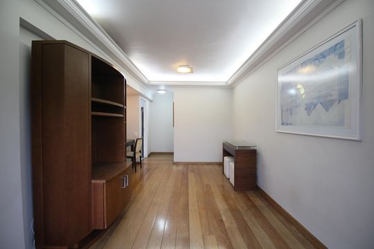 Sala de apartamento à venda com 2 quartos, 62m² em Super Quadra Morumbi, São Paulo