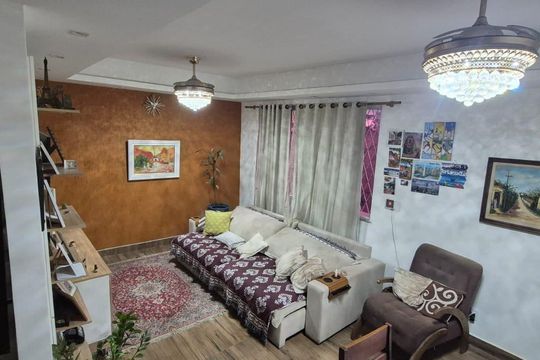 Sala de casa de condomínio à venda com 4 quartos, 450m² em Jacarepaguá, Rio de Janeiro