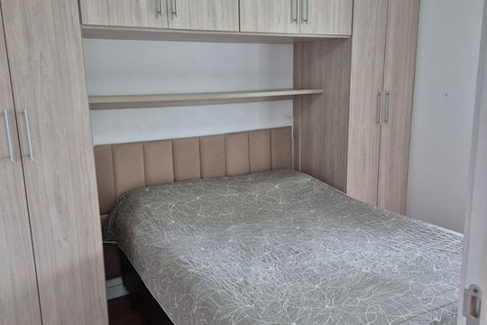Quarto de apartamento à venda com 1 quarto, 43m² em Campo Belo, São Paulo