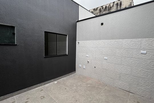 Area de Serviço de casa à venda com 2 quartos, 74m² em Vila Curuçá, Santo André