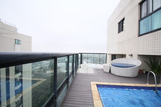 Terraço  de apartamento à venda com 4 quartos, 380m² em Jardim Morumbi, São Paulo