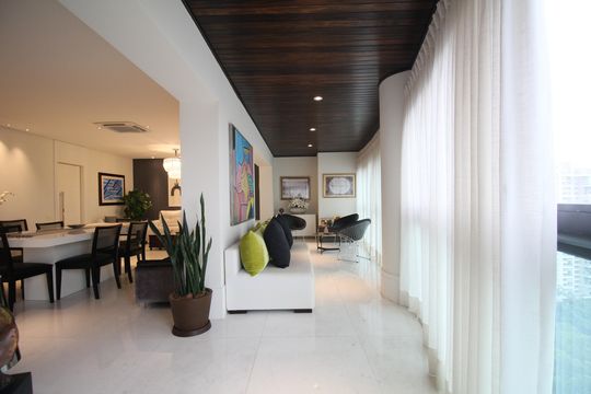 Sala de apartamento à venda com 4 quartos, 380m² em Jardim Morumbi, São Paulo