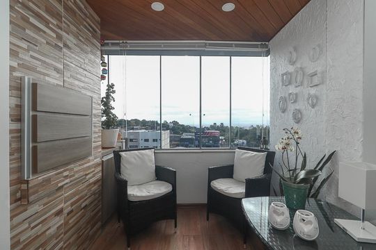 Sala de apartamento à venda com 2 quartos, 77m² em Bom Jesus, Porto Alegre
