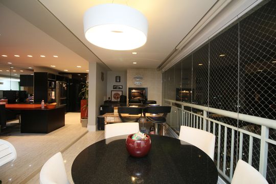 Varanda Gourmet de apartamento à venda com 2 quartos, 141m² em Jardim Colombo, São Paulo