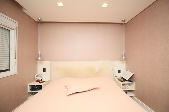 Suite 1 de apartamento à venda com 2 quartos, 141m² em Jardim Colombo, São Paulo