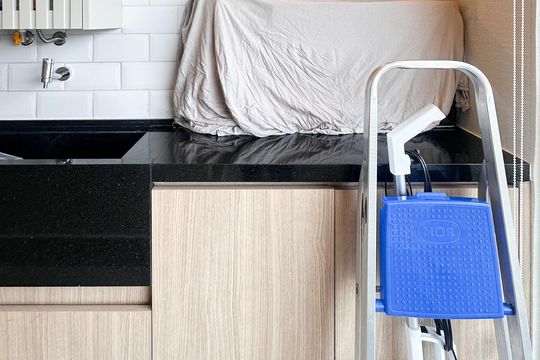 Área de Serviço de apartamento à venda com 2 quartos, 52m² em Jardim do Mar, São Bernardo do Campo