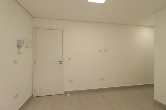 Quarto / Sala de kitnet/studio para alugar com 1 quarto, 22m² em Vila América, Santo André