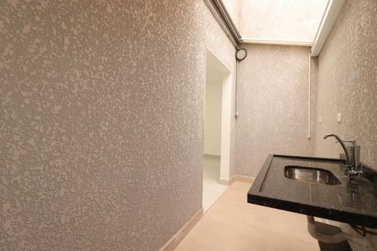 Área de Serviço de kitnet/studio para alugar com 1 quarto, 22m² em Vila América, Santo André