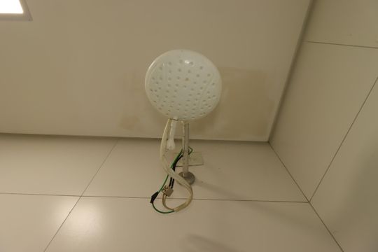 Banheiro de apartamento para alugar com 1 quarto, 26m² em Vila América, Santo André