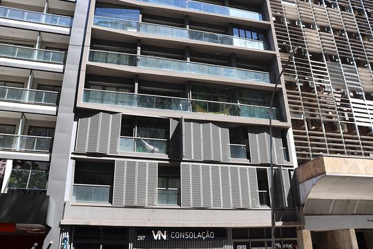 Fachada de kitnet/studio para alugar com 1 quarto, 37m² em Consolação, São Paulo
