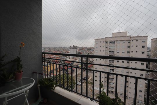 Varanda de apartamento para alugar com 2 quartos, 53m² em Vila Antonieta, São Paulo