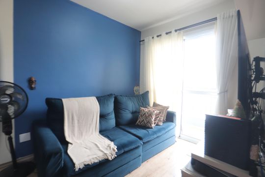 Sala de apartamento para alugar com 2 quartos, 53m² em Vila Antonieta, São Paulo