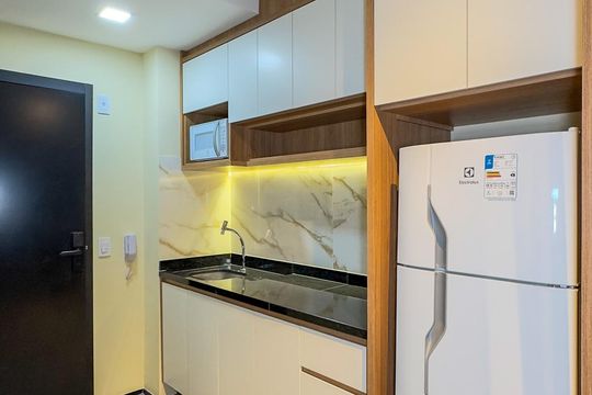 Studio de kitnet/studio para alugar com 1 quarto, 25m² em Brooklin, São Paulo