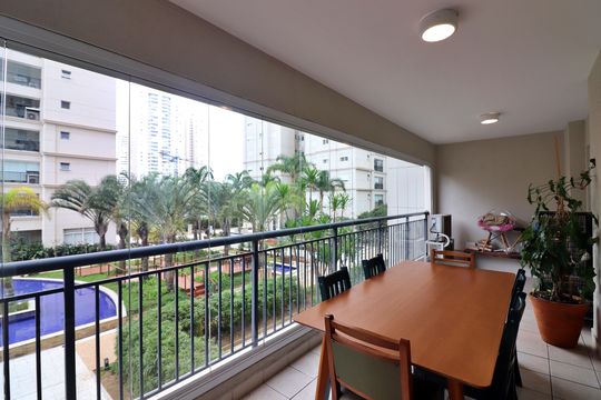 Varanda gourmet de apartamento para alugar com 3 quartos, 147m² em Centro, São Bernardo do Campo