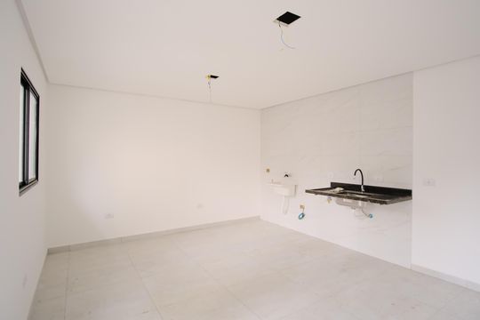 Sala de apartamento à venda com 1 quarto, 40m² em Vila Beatriz, São Paulo