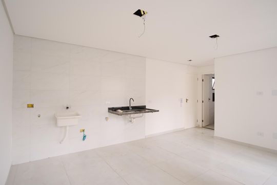 Sala de apartamento à venda com 1 quarto, 40m² em Vila Beatriz, São Paulo