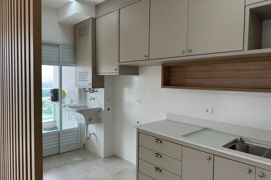 Cozinha de apartamento para alugar com 2 quartos, 72m² em Jardim Pereira do Amparo, Jacareí