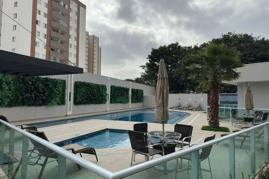 Área comum - Piscina de apartamento para alugar com 2 quartos, 72m² em Jardim Pereira do Amparo, Jacareí