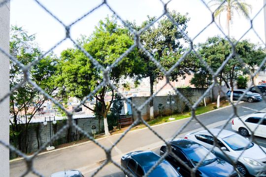 Vista da Sala de apartamento para alugar com 2 quartos, 48m² em Invernada, Guarulhos