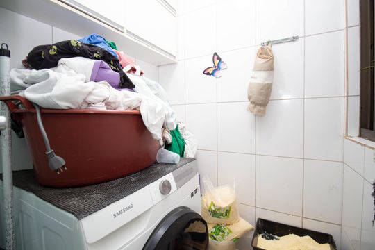 Cozinha e Área de Serviço de apartamento à venda com 3 quartos, 69m² em Csb 10, Brasília