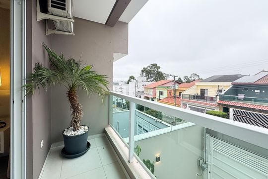Sacada - Suíte 3 de casa à venda com 3 quartos, 200m² em Vila Jordanopolis, São Bernardo do Campo