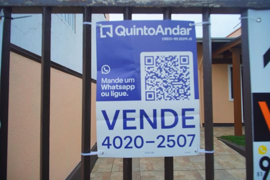 placa de casa à venda com 2 quartos, 80m² em Sapucaia do Sul, São Leopoldo