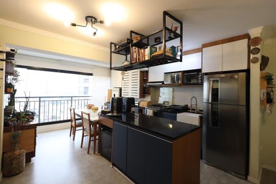 Sala de apartamento à venda com 3 quartos, 66m² em Tatuapé, São Paulo