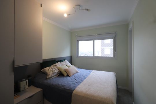 Quarto 2 - Suíte de apartamento à venda com 3 quartos, 66m² em Tatuapé, São Paulo