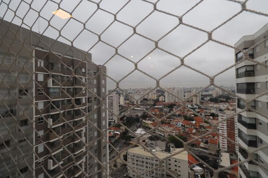 Vista da Sacada de apartamento à venda com 3 quartos, 66m² em Tatuapé, São Paulo