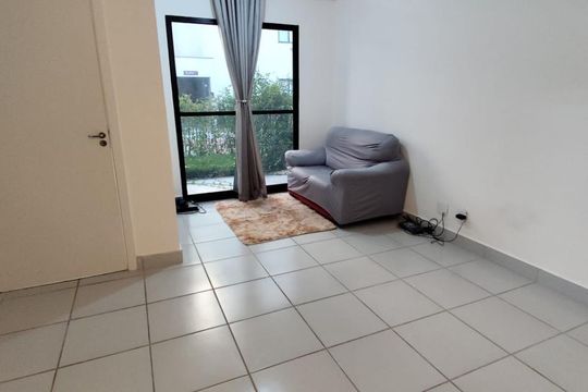Sala de apartamento à venda com 1 quarto, 56m² em Vargem Grande, Rio de Janeiro
