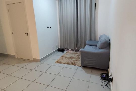 Sala de apartamento à venda com 1 quarto, 56m² em Vargem Grande, Rio de Janeiro