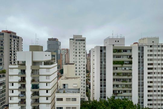 Vista da Varanda de apartamento para alugar com 4 quartos, 265m² em Pinheiros, São Paulo