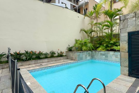 Área comum - Piscina de apartamento para alugar com 4 quartos, 265m² em Pinheiros, São Paulo