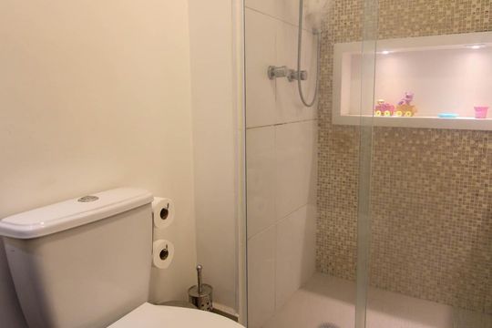 Banheiro Suíte de apartamento para alugar com 2 quartos, 109m² em Vila Andrade, São Paulo