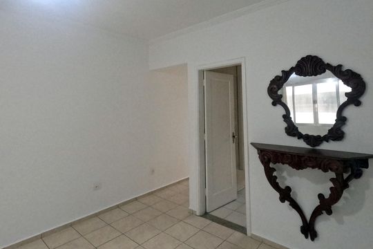 Sala de apartamento para alugar com 2 quartos, 90m² em Gonzaga, Santos