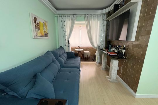 Sala de apartamento à venda com 2 quartos, 52m² em Sítio do Mandaqui, São Paulo