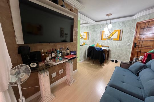 Sala de apartamento à venda com 2 quartos, 52m² em Sítio do Mandaqui, São Paulo