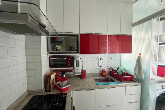 Cozinha de apartamento à venda com 2 quartos, 52m² em Sítio do Mandaqui, São Paulo