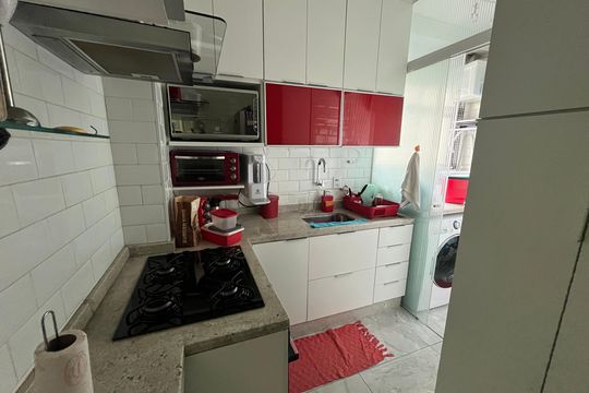 Cozinha de apartamento à venda com 2 quartos, 52m² em Sítio do Mandaqui, São Paulo