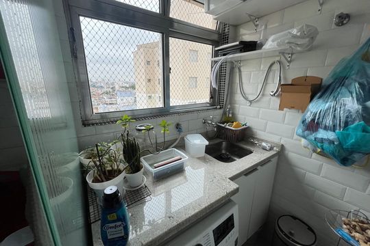 Área de Serviço de apartamento à venda com 2 quartos, 52m² em Sítio do Mandaqui, São Paulo