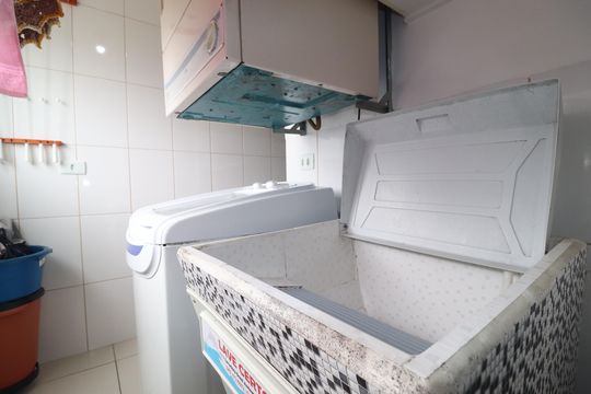 Área de Serviço de apartamento à venda com 3 quartos, 92m² em Parque Sao Vicente, Santo André