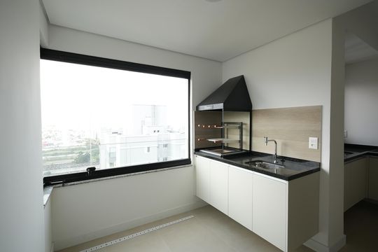 Varanda gourmet de apartamento para alugar com 2 quartos, 79m² em Campestre, Santo André