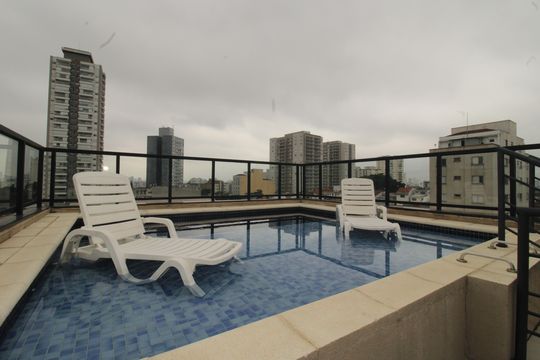 Área comum - Piscina de apartamento para alugar com 1 quarto, 43m² em Vila Deodoro, São Paulo