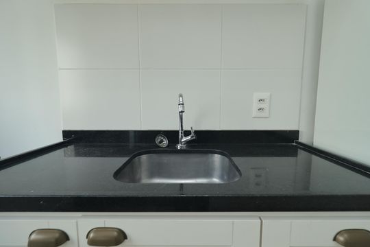 Cozinha de apartamento para alugar com 1 quarto, 43m² em Vila Deodoro, São Paulo