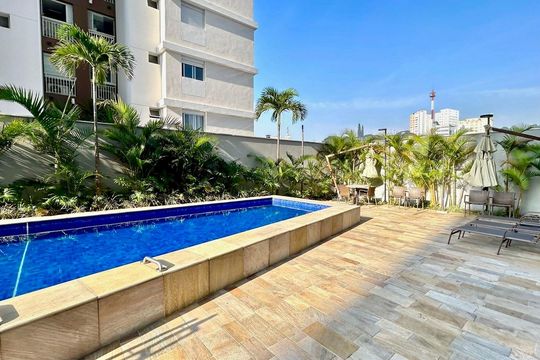 Piscina de kitnet/studio para alugar com 1 quarto, 39m² em Macedo, Guarulhos