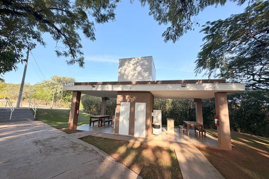 Área comum - Churrasqueira de casa de condomínio à venda com 3 quartos, 208m² em Jardim Celeste, Jundiaí