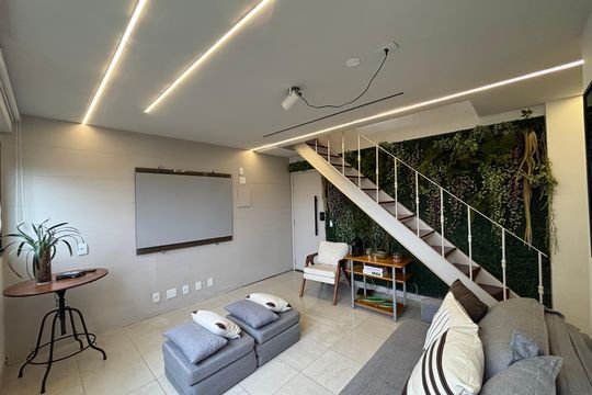 Sala de apartamento para alugar com 2 quartos, 100m² em Laranjeiras, Rio de Janeiro