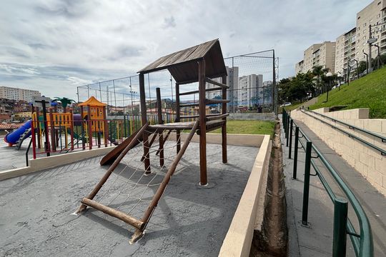Área comum - Playground de apartamento para alugar com 2 quartos, 45m² em Jardim Sao Miguel, Ferraz de Vasconcelos